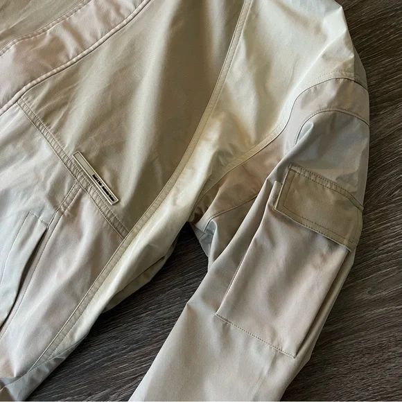 NWT Scotch & Soda Lightweight Colorblock Jacket ‘Cream’- LARGE - Picture 8 of 13